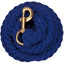 Weaver Leather Equine Performance Soft Grip Cotton Lead Rope with Brass Snap - 5/8" x 10'