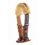 Professional's Choice Dare Cribbing Collar - Reversible Leather with 1 3/4" Wide Strap and Fleece Cover