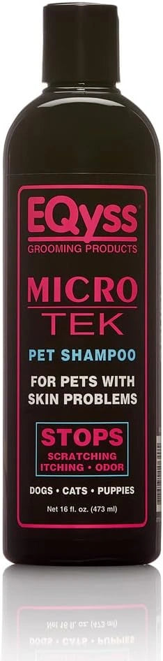 Eqyss Micro Tek Med Shampoo Pet - 16oz - s, featured in professional studio lighting