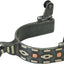 Weaver Leather Men's Raw Steel Spurs with Aztec Trim & Copper Dots - 1-1/2" Shank, 1" Band, 8-Point Rowel