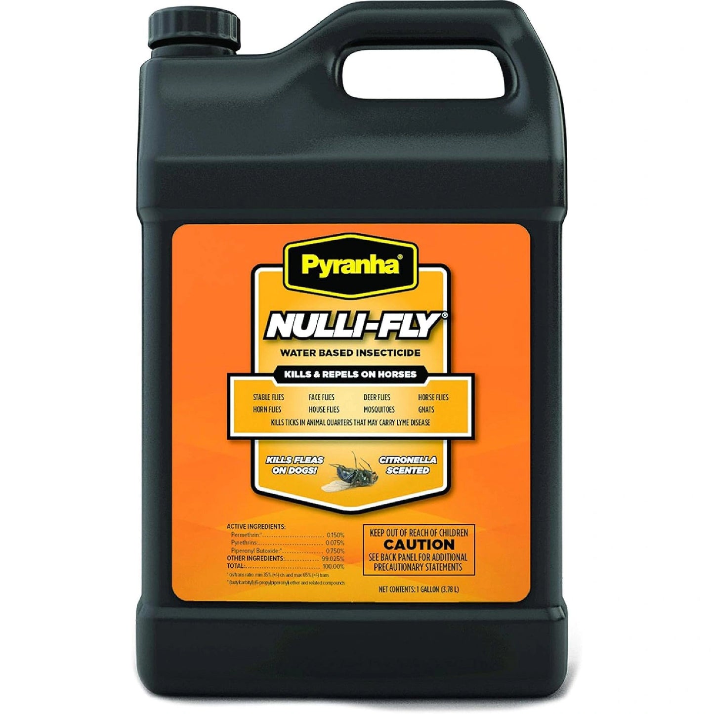 Pyranha Nulli-Fly Water-Based Spray for Sensitive Horses