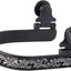 Weaver Leather Ladies' Engraved Black Steel Spurs - 1-3/4" Shank, 5/8" Band, Cloverleaf Rowel