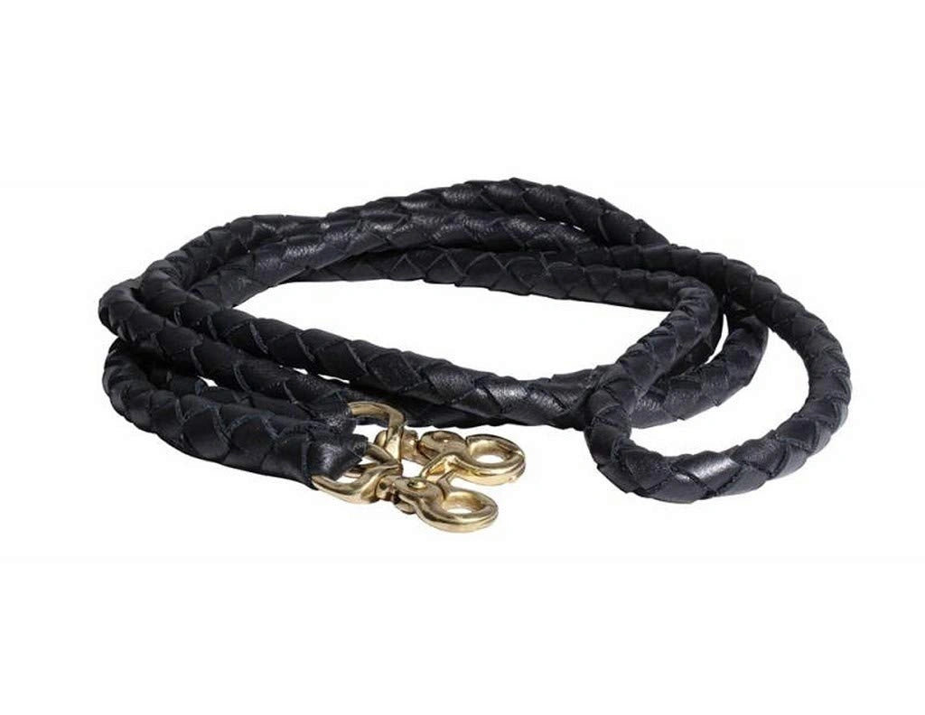 Professional's Choice Braided Roping Reins - Durable Non-Slip Polypropylene Equestrian Horse Riding Reins