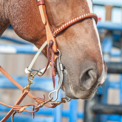 BitLogic Performance Snaffle Long Shank Bit - Enhanced Horse Control