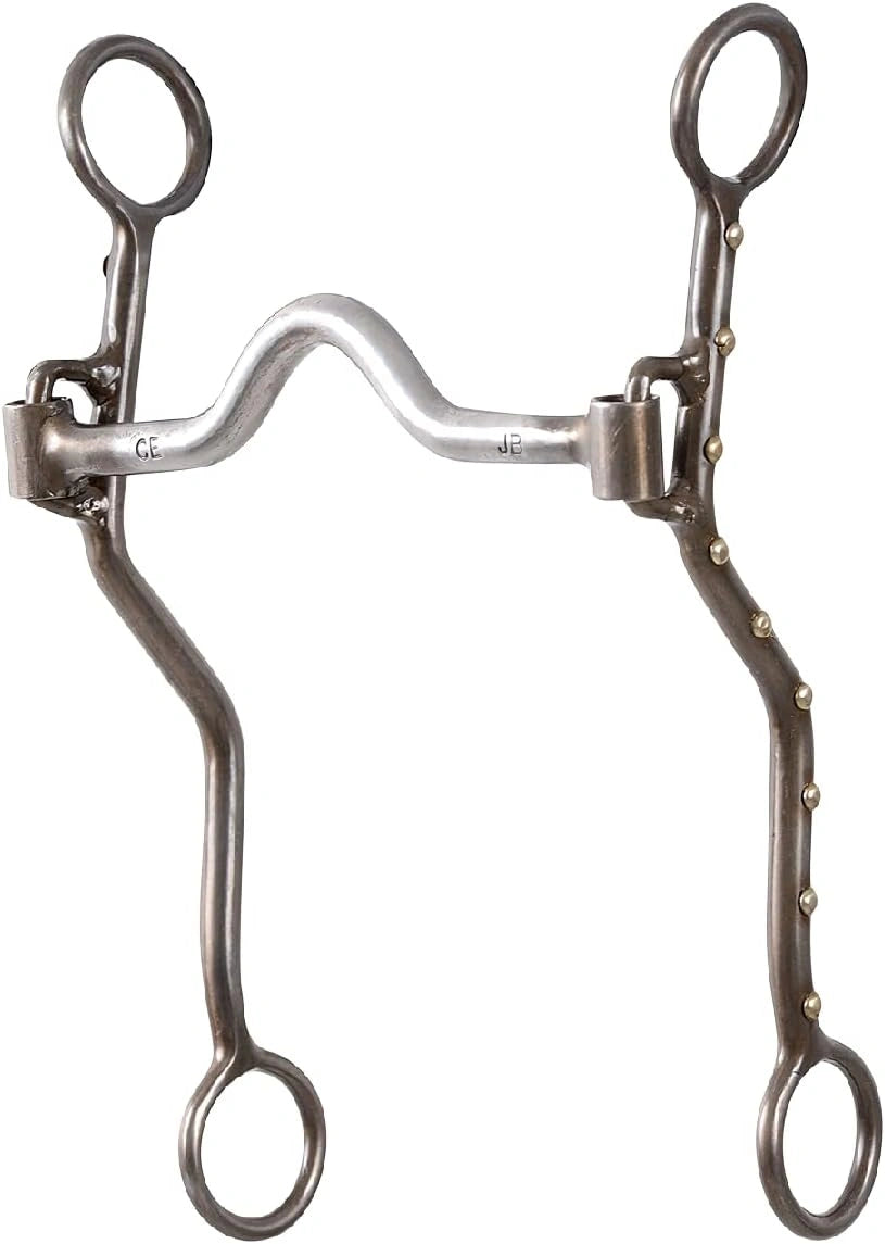 Classic Equine Joe Beaver Low Port Horse Bit - 7.5 Inch Shank for Precision and Comfort
