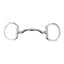 Myler Eggbutt Snaffle Without Hooks With Wide Ported Barrel 5 1/2 Inch Mouth Mb 33wl - Hooves and Paws