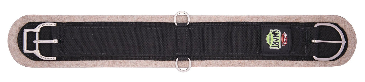 Weaver Leather Wool Blend Felt Lined Smart Cinch - Hooves and Paws