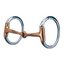 Weaver Leather Stainless Steel 4 1/2'' Copper Mth Eggbut Snfl - Hooves and Paws