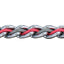 Weaver Leather Laced Chain Slip Collar - Hooves and Paws