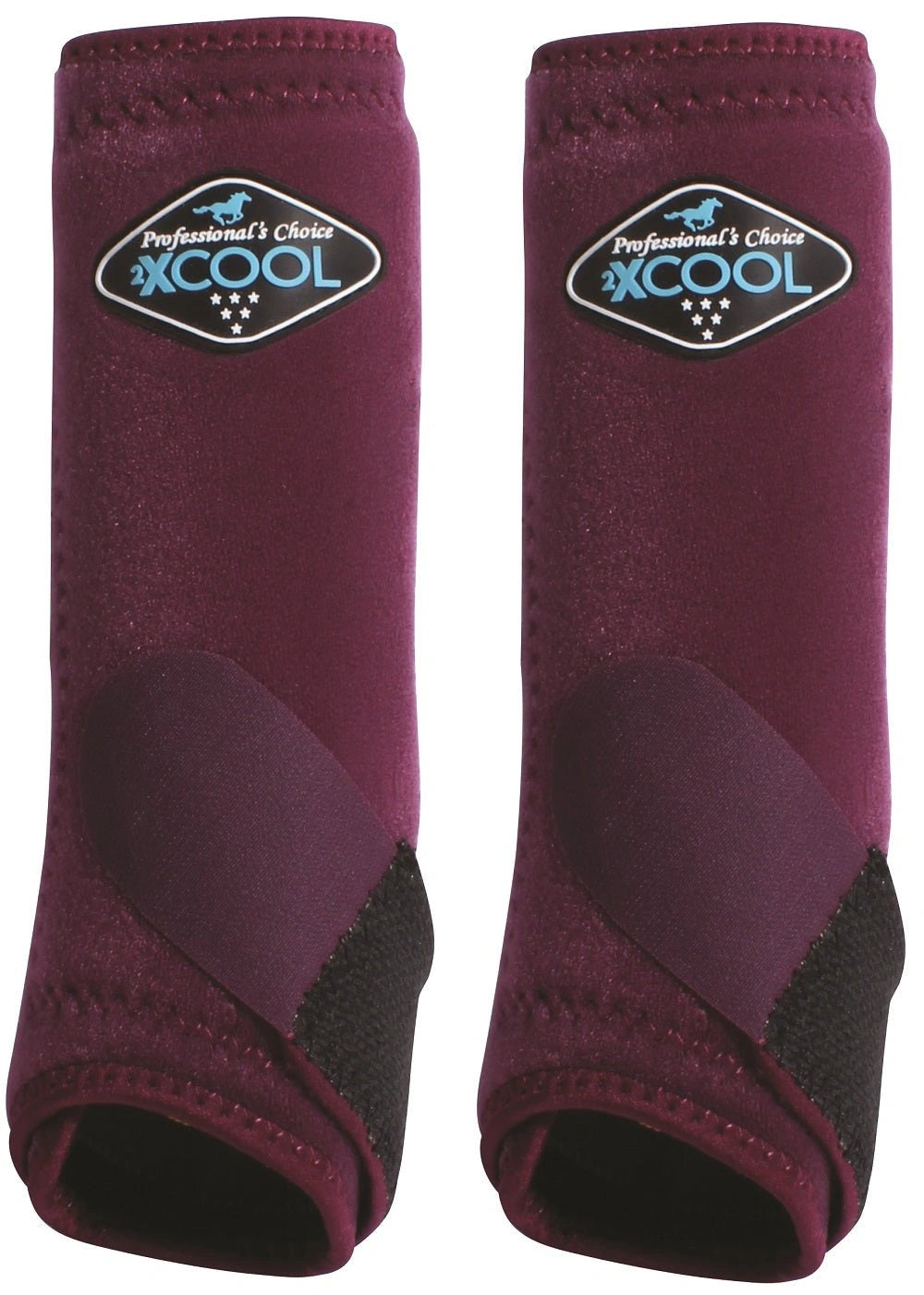 Professional's Choice Sports Medicine 2XCOOL Pattern Horse Equine Boots Front Pair - Hooves and Paws