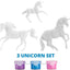 Breyer Horses Stablemate Series Unicorn Family Paint & Play Set 4262 - Hooves and Paws