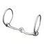 Weaver Leather Bit Jointed Horse,Nickel Plated Maleable Iron, 6'' - Hooves and Paws