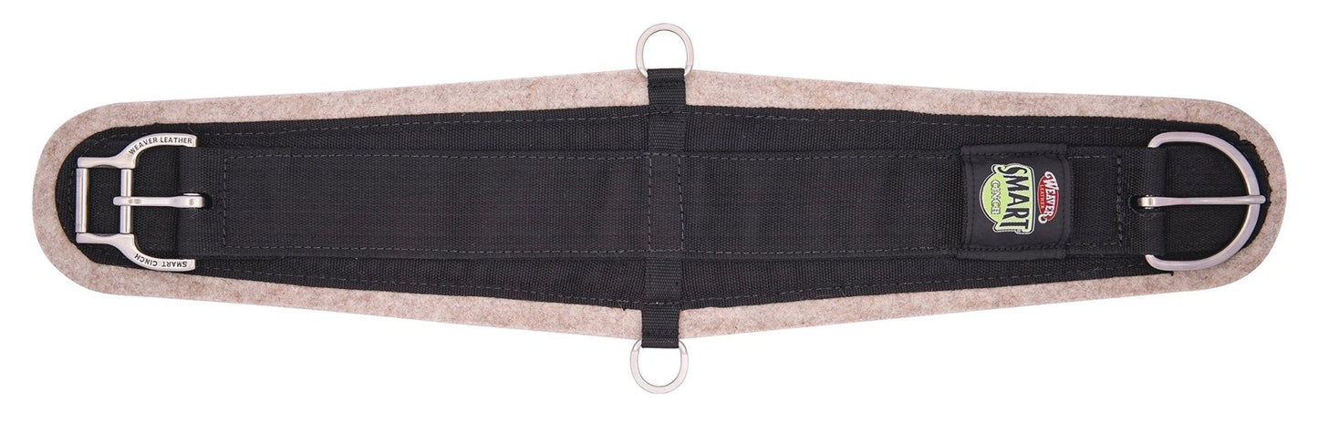 Weaver Leather Wool Blend Felt Lined Smart Cinch - Hooves and Paws