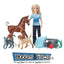 Breyer Classics Pet Groomer Set 6" Doll and Animals w/ Gear Toys 62029 - Hooves and Paws