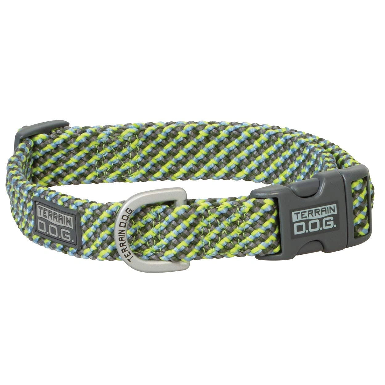 Weaver Leather Terrain D.O.G. Dog Collar Nylon Climbing Grade (Sell Out) - Hooves and Paws