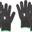 Classic Equine Barn Pair of Insulated Gloves Horse Black Glove - Hooves and Paws