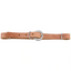 Weaver Leather Russet Harness Leather Curb Strap with Nickel-Plated Hardware - 5/8" Width