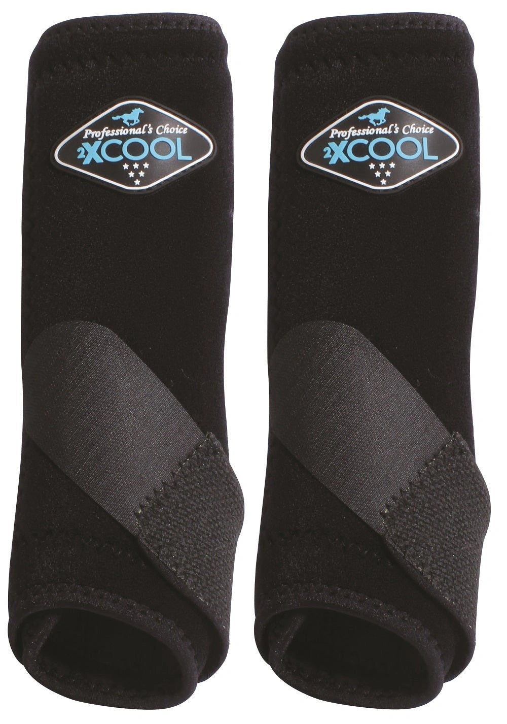 Professional's Choice Sports Medicine 2XCOOL Pattern Horse Equine Boots Front Pair - Hooves and Paws