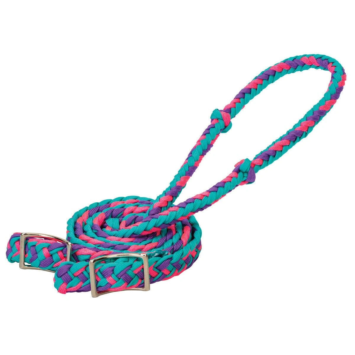 Weaver Leather Braided Nylon Barrel Rein 35 - 2051 - Hooves and Paws
