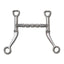 Myler Flat Shank With Sweet Iron Mullen Triple Barrel 4 3/4 Inch Mouth Curb Bit Mb 32 - 3 - Hooves and Paws