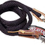 Weaver Leather Poly Roper Rein - 5/8" x 10' - Soft Poly Rope with Leather Water Loops and Scissor Snaps
