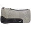 Equine Zone Contoured Tan Wool Saddle Pad - 32" x 32" - 3/4" High-Density Wool Felt