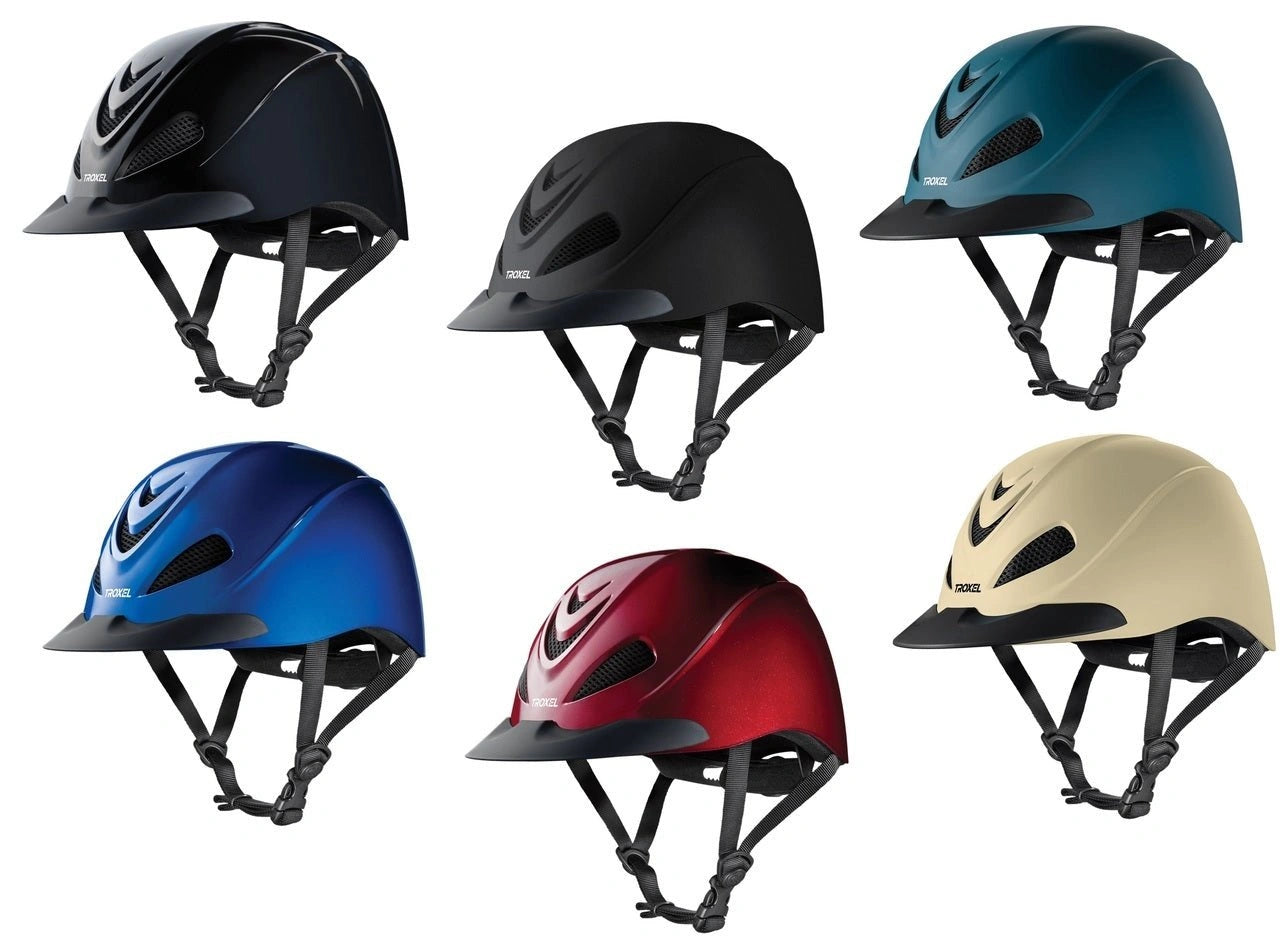 Troxel Low Profile Western Safety Riding Helmet Liberty - Hooves and Paws