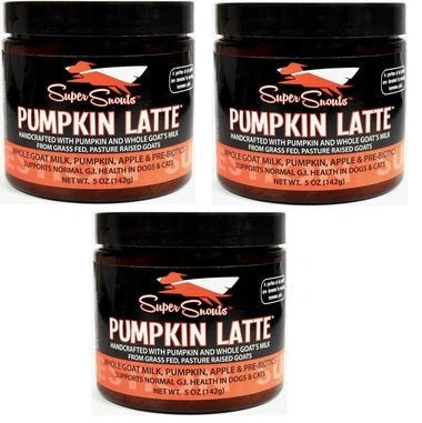 Diggin Your Dog Super Snouts Pumpkin Latte Digestive Health w/ Pre - biotic 5oz 3 Pack - Hooves and Paws