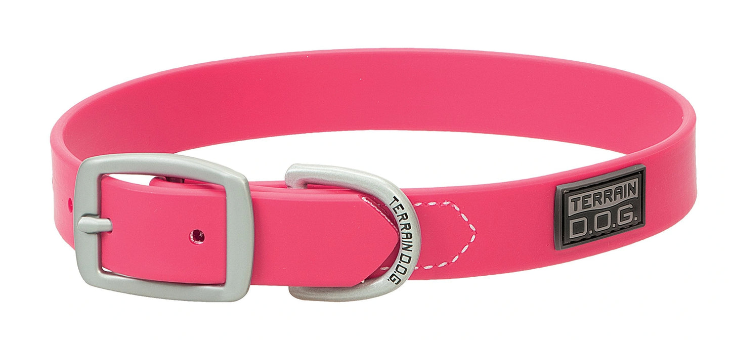 Weaver Leather Terrain D.O.G. Brahma Webb Dog Collar - Weather Resistant & Quick Drying