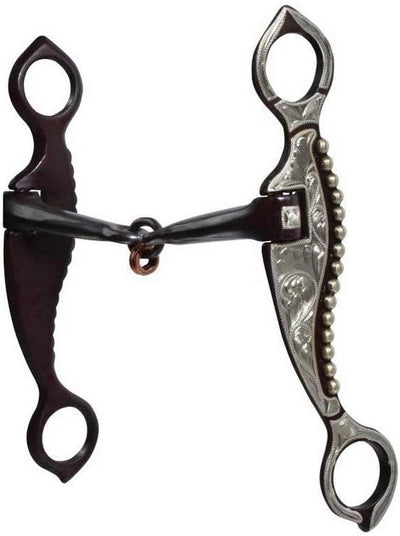 Professional's Choice Bit Bozeman Lifesaver 5" Mouth with 7" Shank Black White PCB-1000 (Sell out)