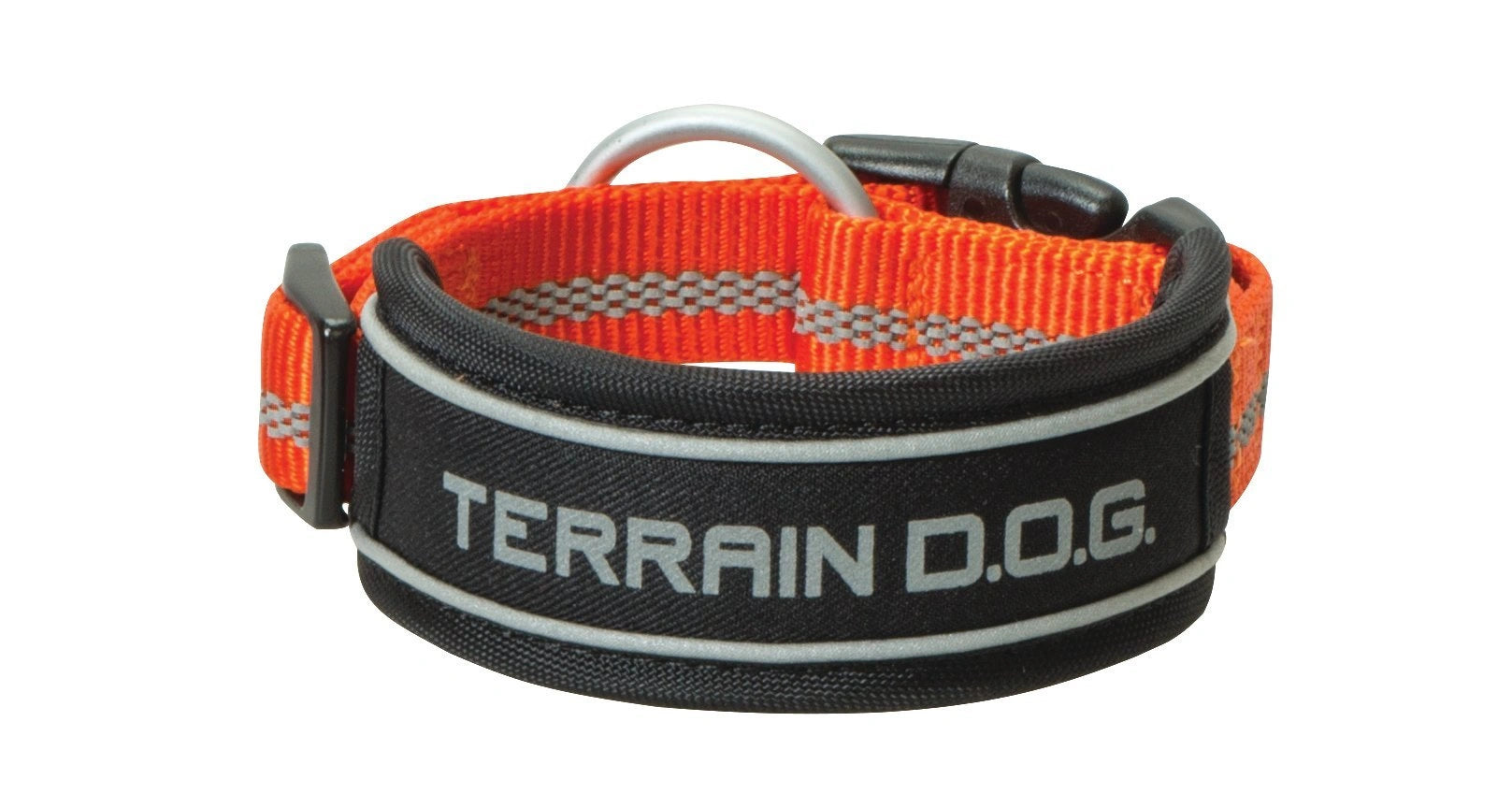 Weaver Leather Terrain Padded Reflective Snap - n - Go Adjustable Collar (Sell out) - Hooves and Paws