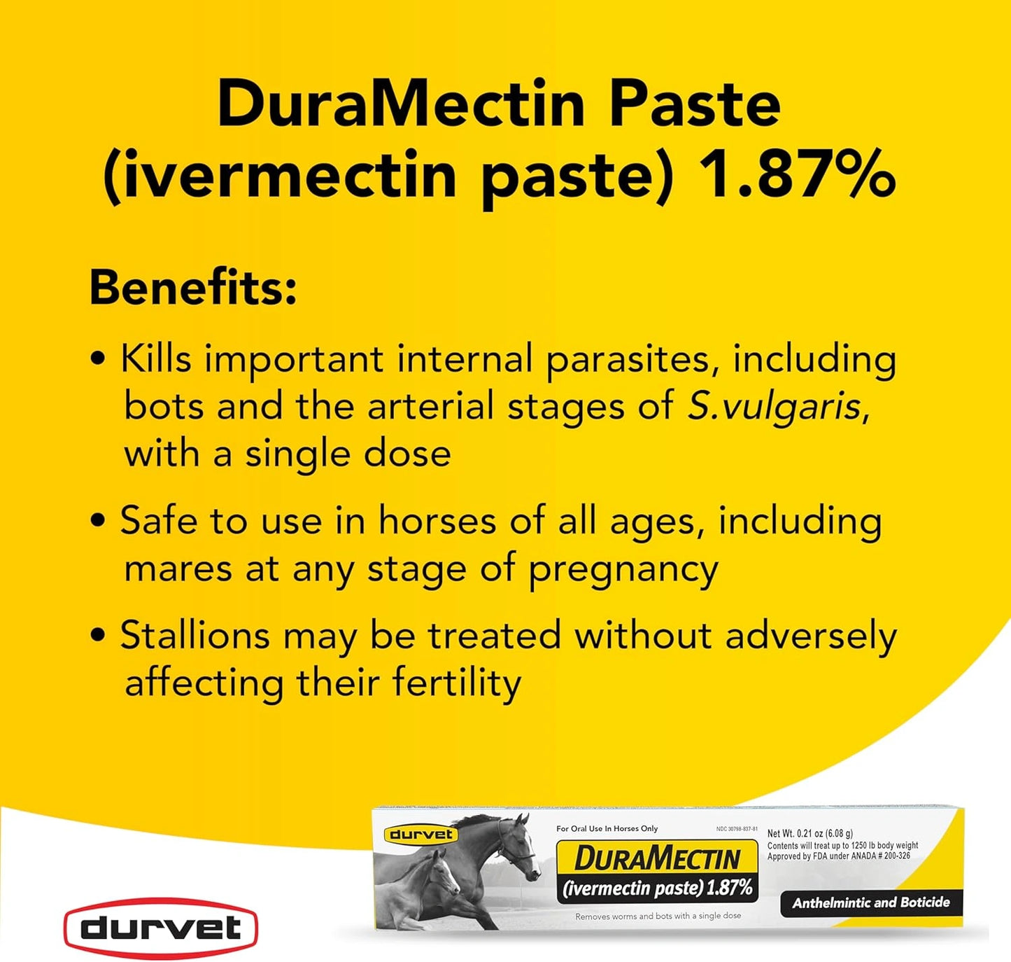 Duramectin Paste 6.08gm, 6 Count