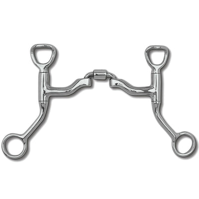 Myler Hbt Shank With Sweet Iron Correctional Ported Barrel Tom Thumb Snaffle 5 Inch Mouth Mb 41pb - Hooves and Paws