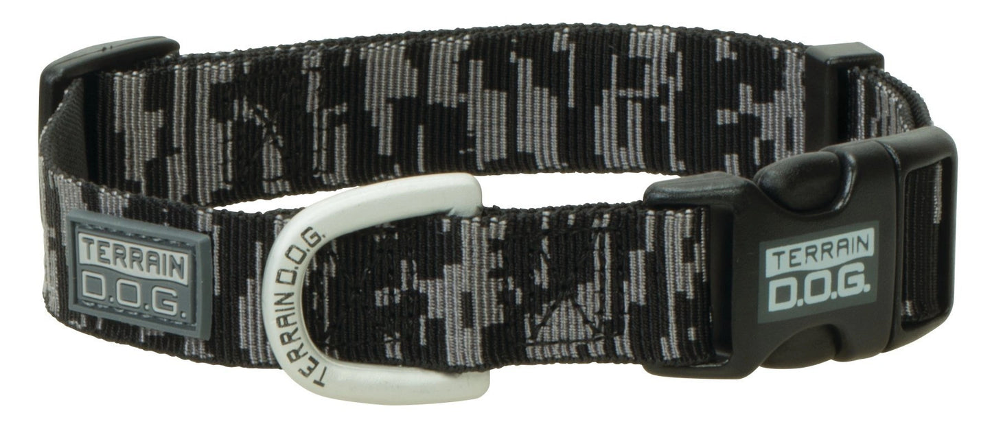 Weaver Leather Terrain D.O.G. Patterned Snap - n - Go Collar - Hooves and Paws