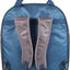 Classic Equine Super Deluxe Rope Bag - Holds 9 Ropes - Padded Backpack & Shoulder Straps - Navy Grey