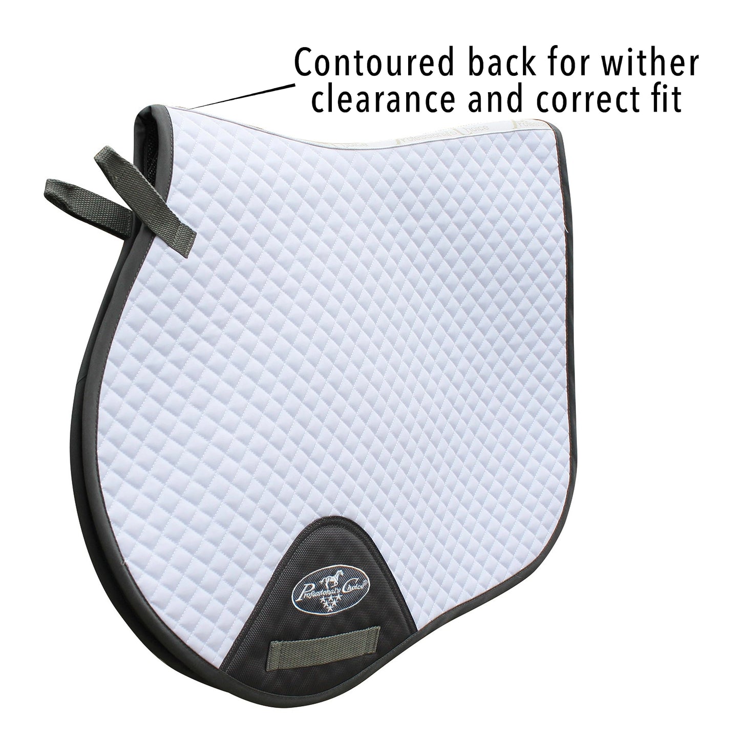 Professional's Choice Jump Pad with VenTECH Lining - Contoured Breathable Moisture-Wicking Saddle Pad