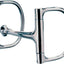 Weaver Leather Dee Ring Bit - 5" Stainless Steel Curved Mouthpiece, 2-7/8" Rings