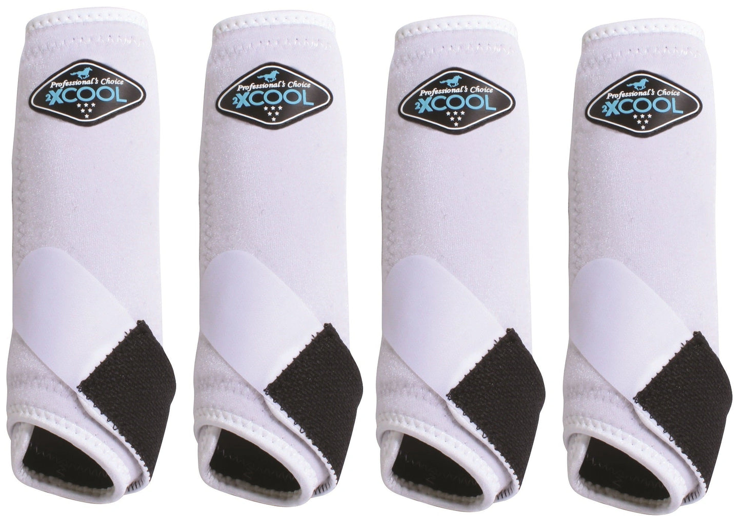 Professional's Choice Sports Medicine 2XCOOL Pattern Horse Equine Boots 4 - Pack - Hooves and Paws