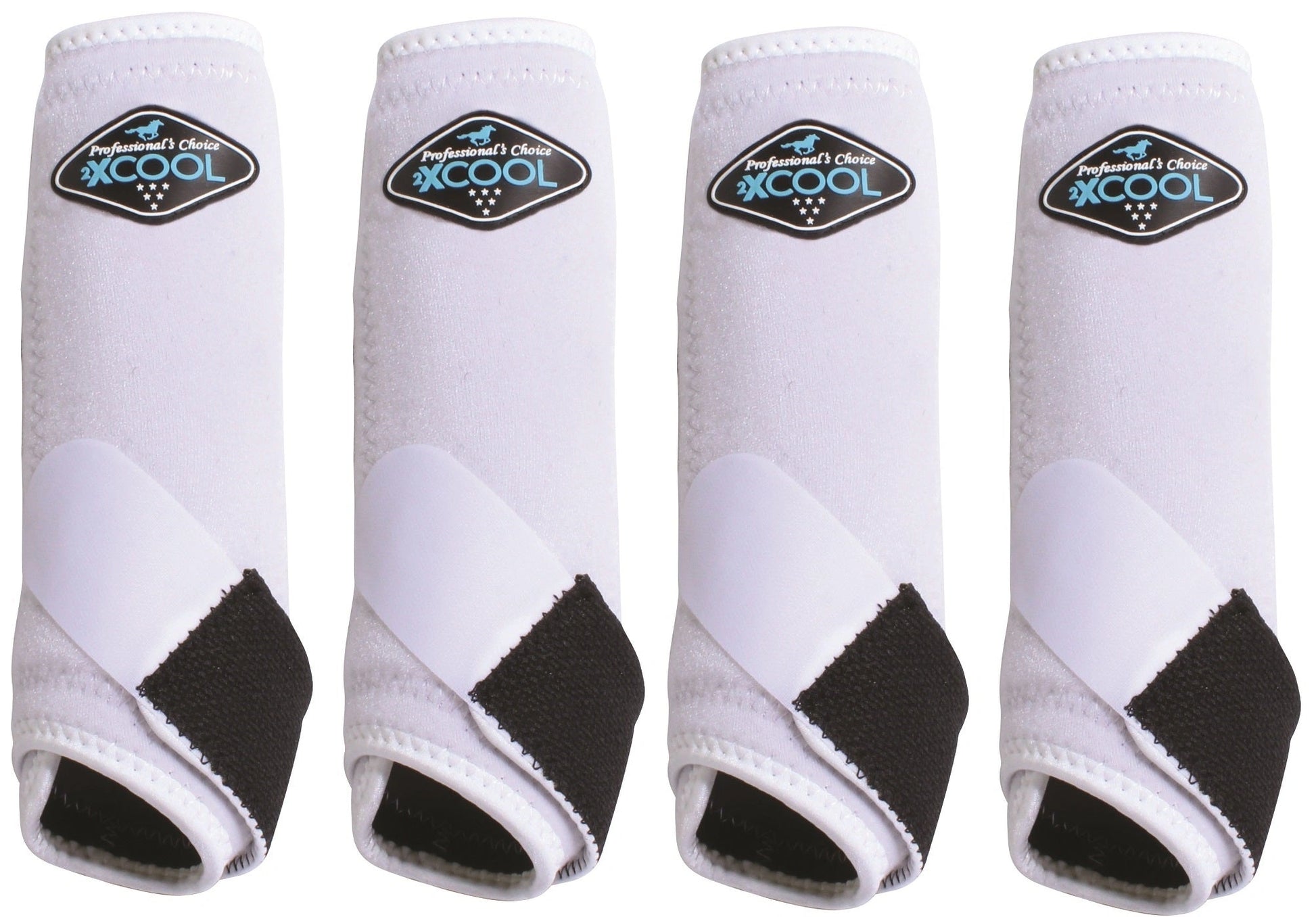 Professional's Choice Sports Medicine 2XCOOL Pattern Horse Equine Boots 4 - Pack - Hooves and Paws