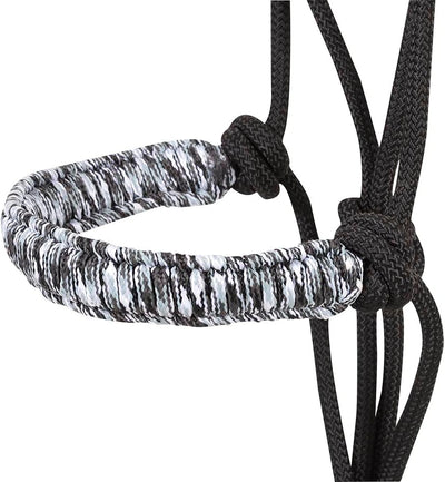 Cashel Braided Rope Horse Halter with 7.5ft Lead Rope - Durable & Comfortable