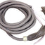 Weaver Leather Braided Nylon Horse Mecate with Horsehair Tassel and Rawhide Button - 1/2" x 23' Tan