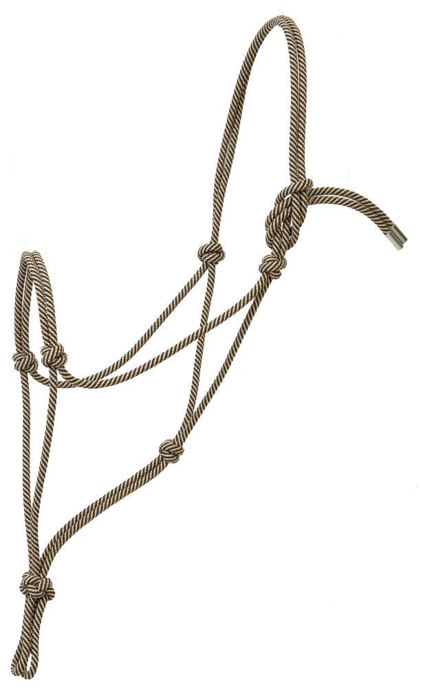 Weaver Leather Silvertip #95 Rope Halter – 5/16" Diamond Braid