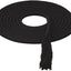 Weaver Leather EcoLuxe Bamboo Round Mecate Horse Lead - 1/2" x 22', Black - Soft Eco-Friendly Training Rope