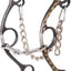 Classic Equine Sherry Cervi Barrel Bit - Long Shank Dogbone Mouthpiece - Professional Barrel Racing Horse Bit