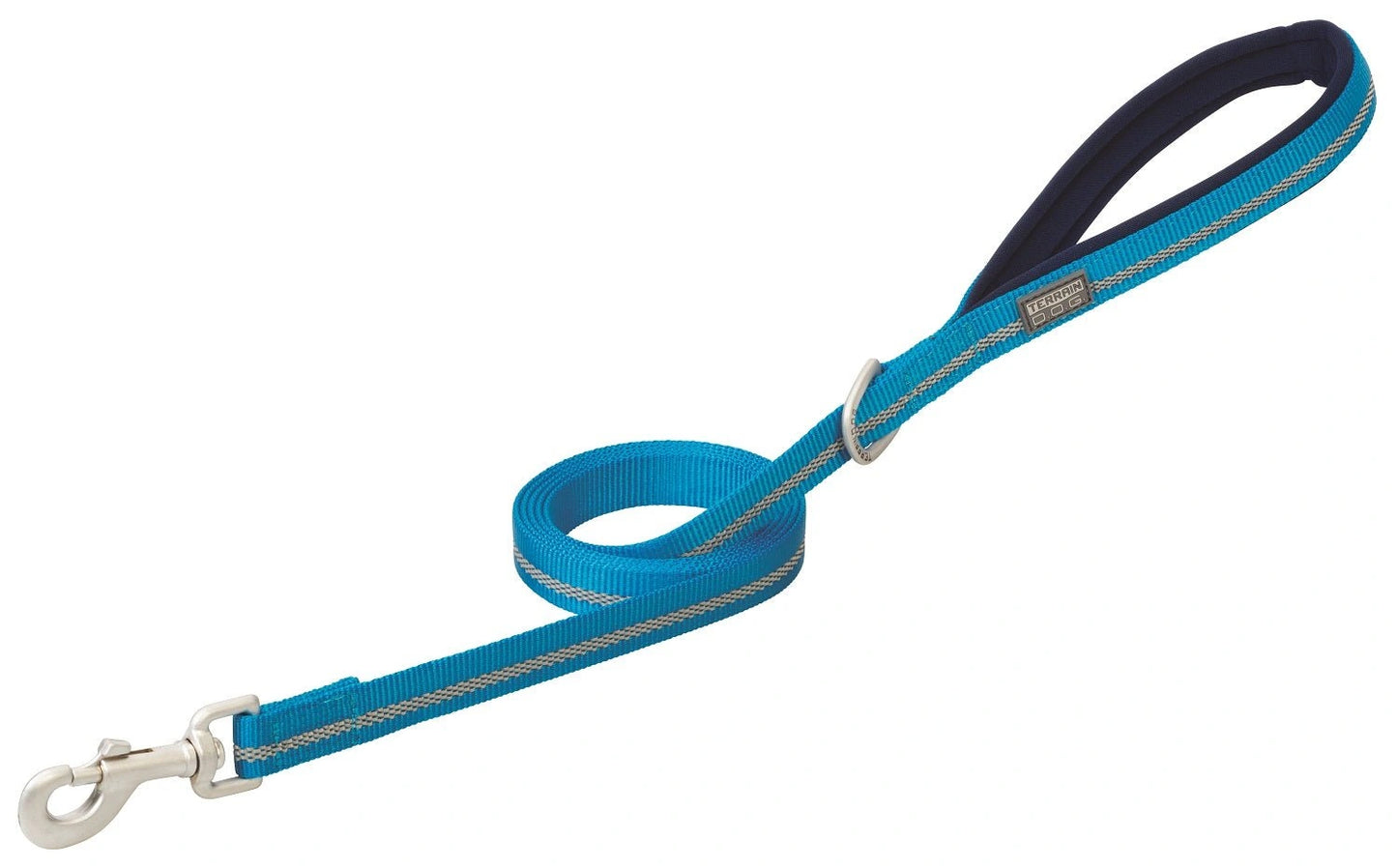 Weaver Terrain D.O.G. Durable Pet Outdoor Gear Reflective Neoprene Lined Leash - Hooves and Paws