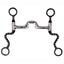 Myler Black Steel Seven Shank with Correctional Low Ported Barrel MB 27PB 89 - 13255 - Hooves and Paws