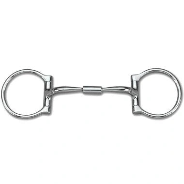 Myler Western Dee With Sweet Iron Comfort Snaffle Wide Barrel 5 Inch Mouth Copper Inlay Mb 02 - Hooves and Paws
