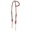 Martin Saddlery CHESTNUT ROUGHOUT HEADSTALL ONE EAR - Hooves and Paws