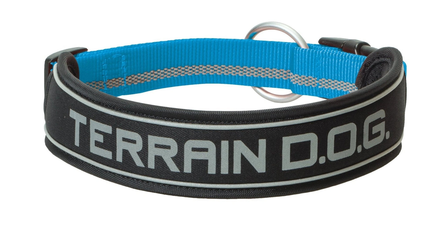 Weaver Leather Terrain Padded Reflective Snap - n - Go Adjustable Collar (Sell out) - Hooves and Paws