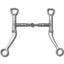Myler Flat Shank With Sweet Iron Snaffle 5 Inch Mouth Curb Bit Mb 09 - Hooves and Paws